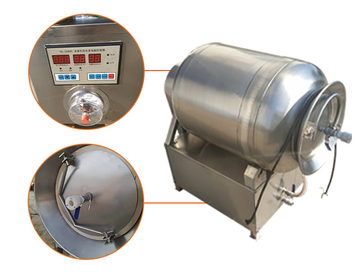What is a vacuum tumbler roll kneading machine for meat processing? Understand how it makes your meat better.