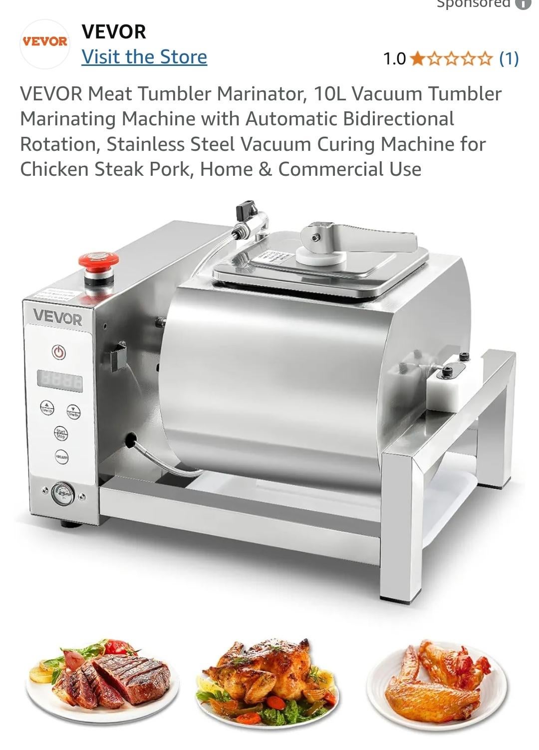 Chard vacuum tumbler marinator is it really worth buying? Marinate all your food in just minutes, not hours, for better taste.