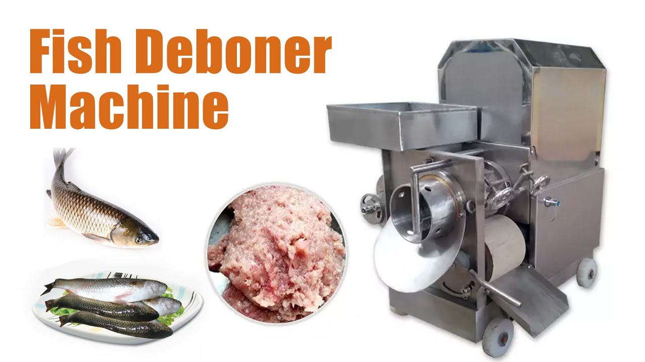 How does a fish bone separator machine work? See its magic for quick, boneless fish prep.