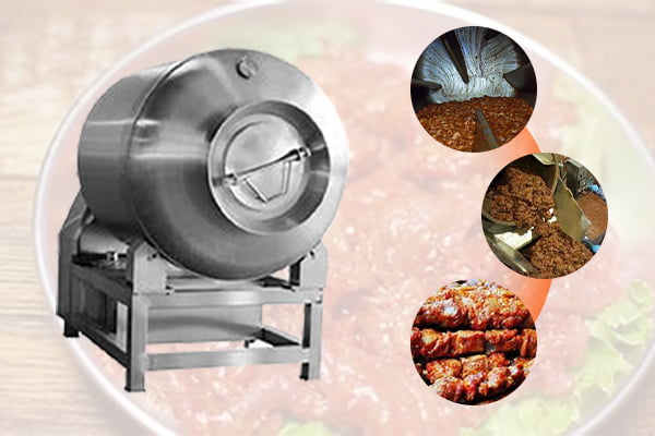 What is a vacuum tumbler roll kneading machine for meat processing? Understand how it makes your meat better.