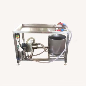 Manual saline injection machine