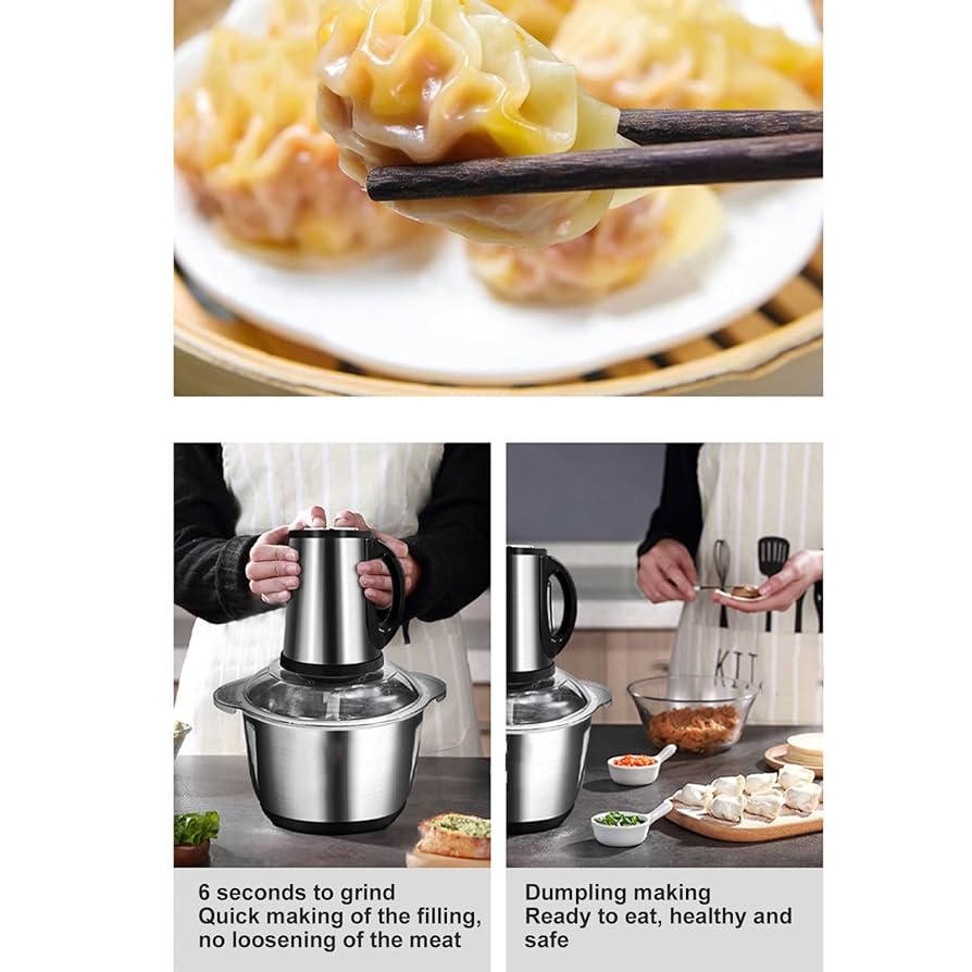 Manual vs electric dumpling meat filling chopper what works best