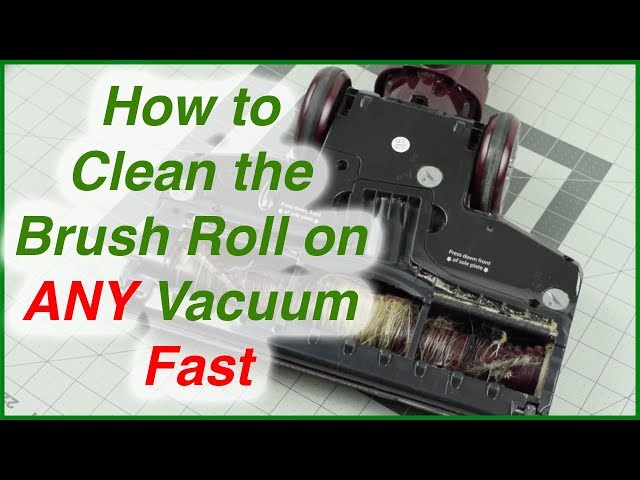 How to clean vacuum roller for beginners? (Simple methods without mistakes)