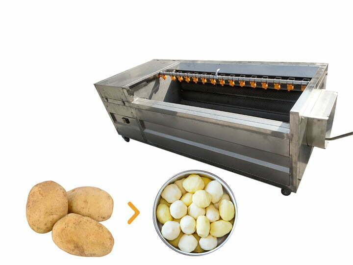 Why Pick the 800brush Potato Cleaning Machine Best Value for Commercial Potato Cleaning