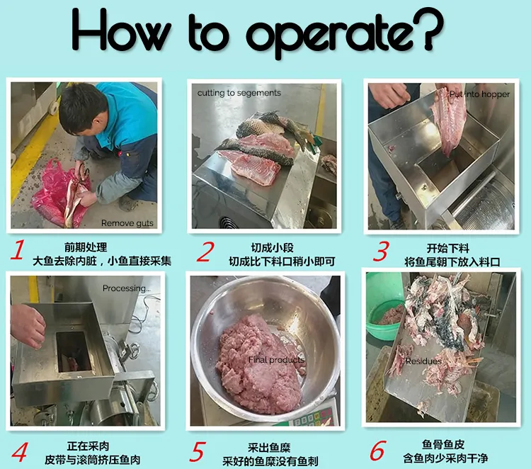 How to choose Chinese household fish meat separator key features buyers must know